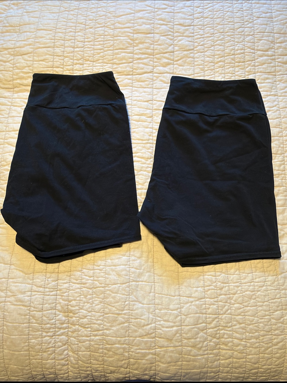 a new day Black High-Rise Bike Shorts Duo - Picture 3 of 6